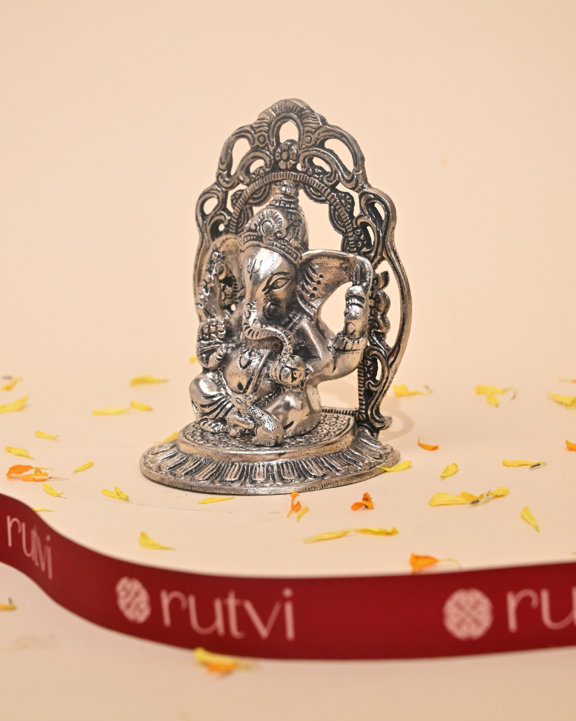Handcrafted German Silver Lord Ganesha – A Symbol of Prosperity & Blessings