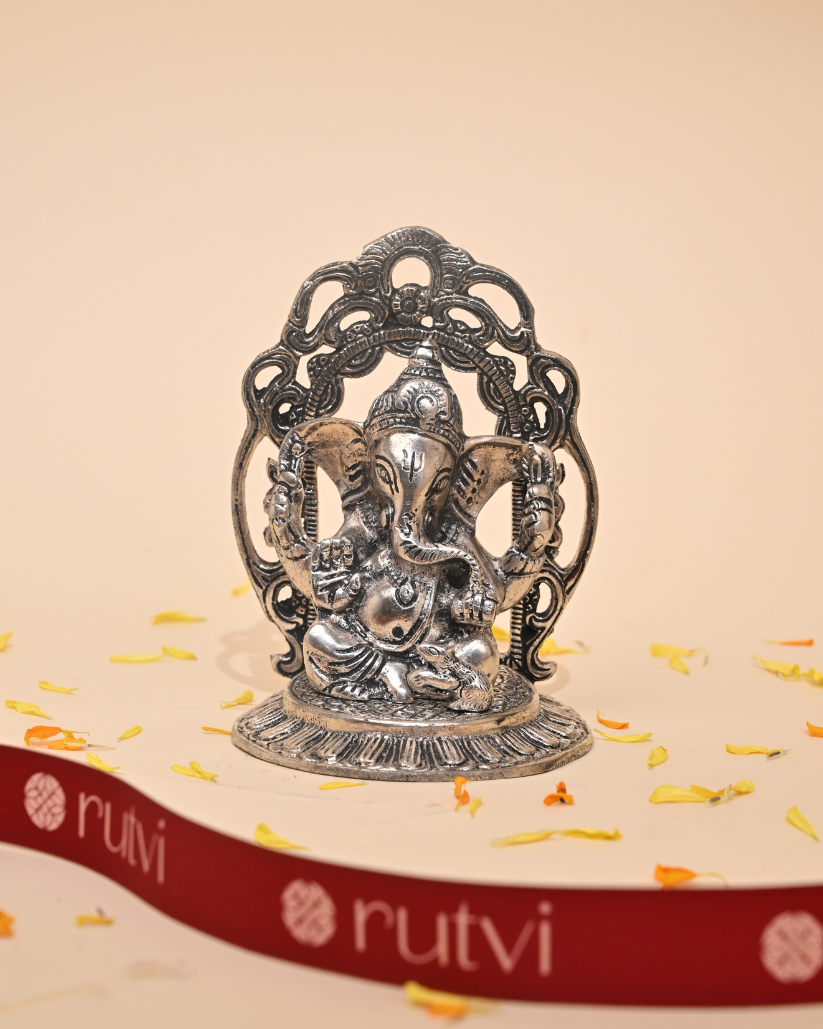 Handcrafted German Silver Lord Ganesha – A Symbol of Prosperity & Blessings
