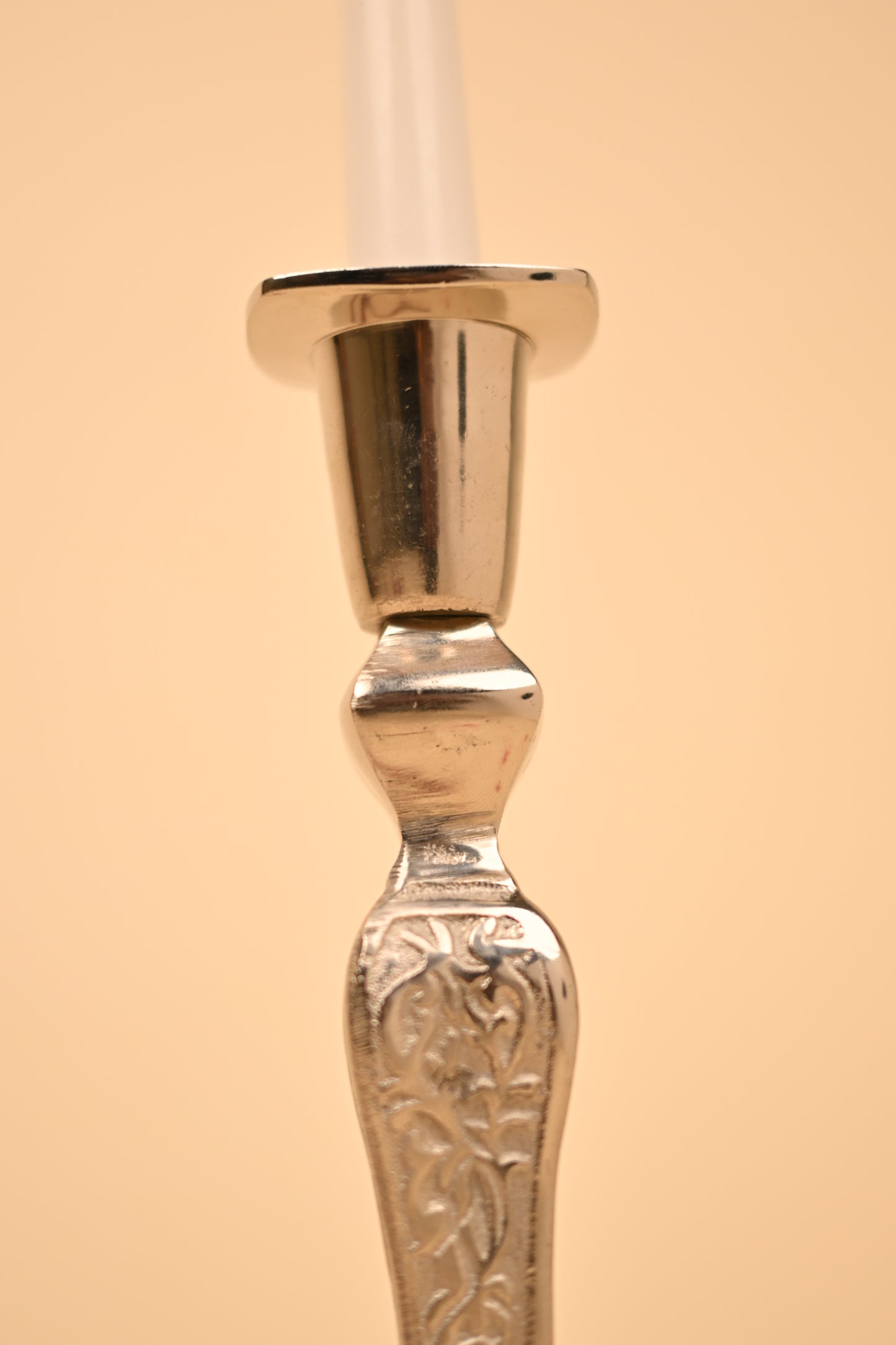 German Silver Candle Stand – Elegant Handcrafted Decorative Holder