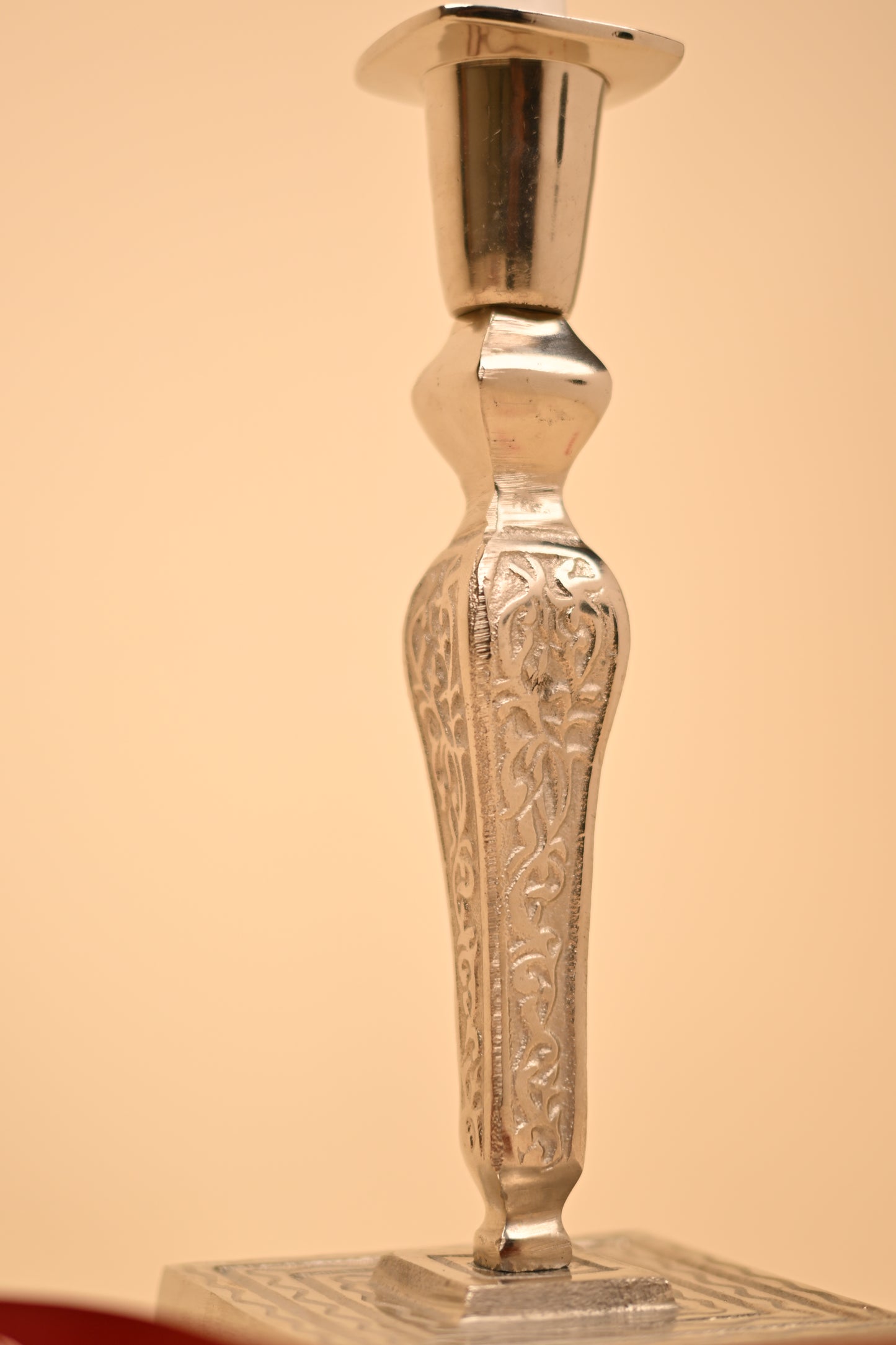 German Silver Candle Stand – Elegant Handcrafted Decorative Holder