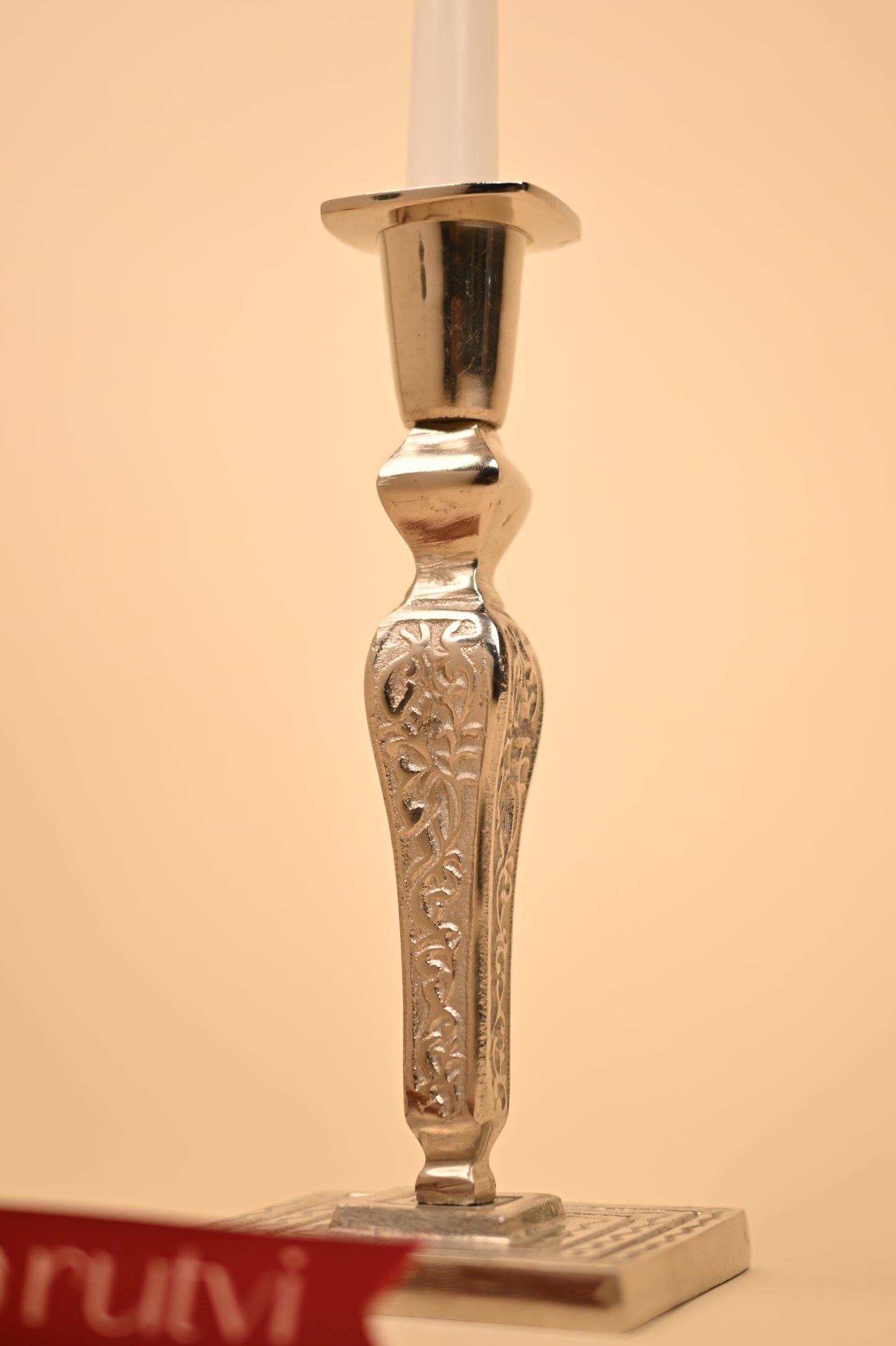 German Silver Candle Stand – Elegant Handcrafted Decorative Holder