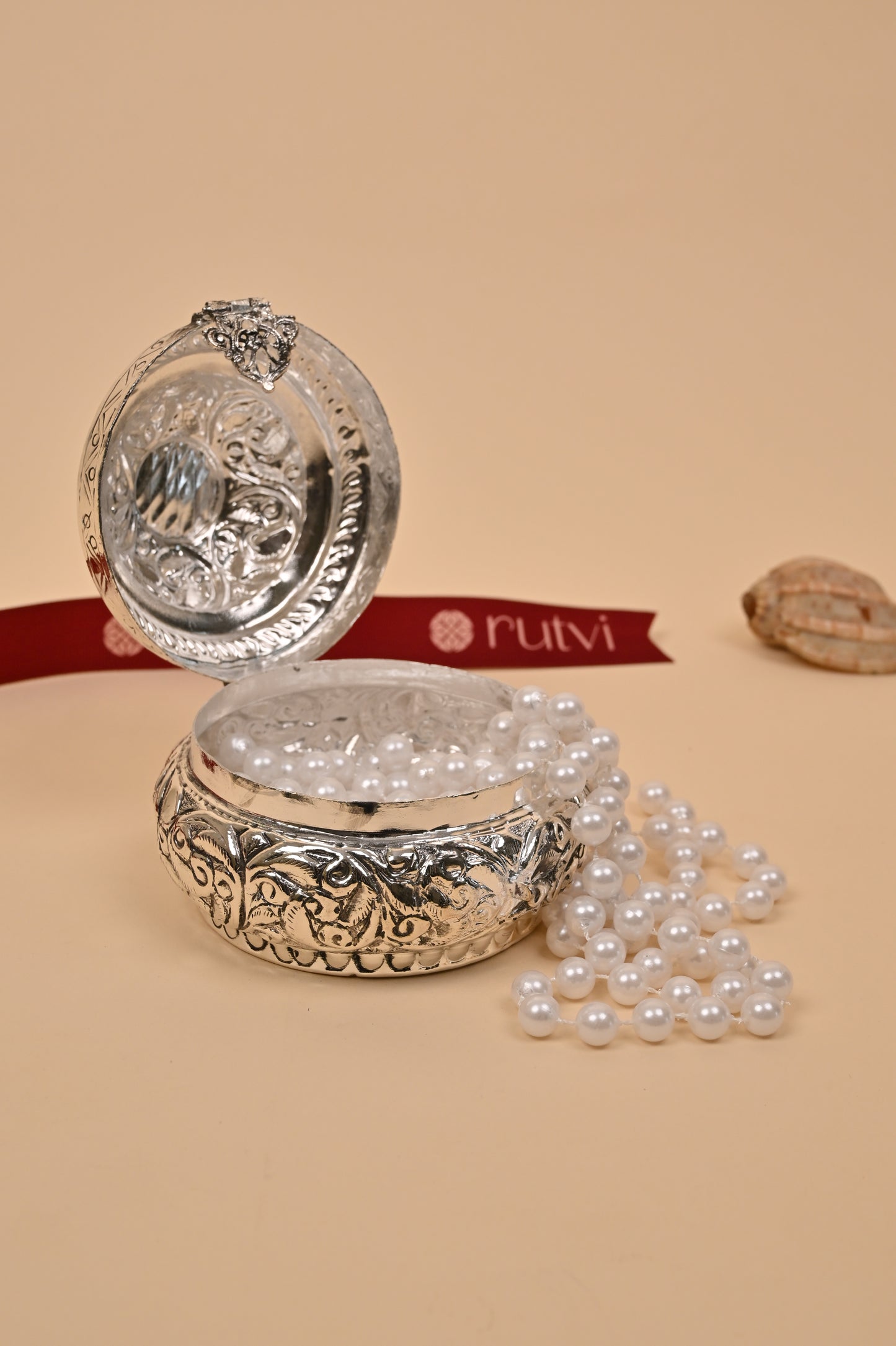 German Silver Peacock Container – Elegant Festive & Gifting Box