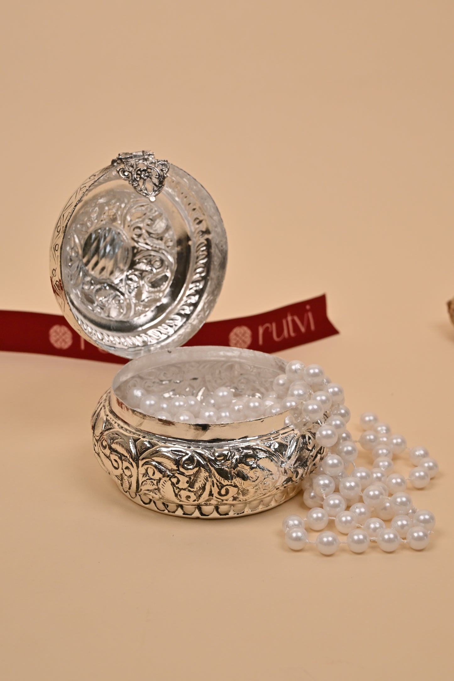 German Silver Peacock Container – Elegant Festive & Gifting Box