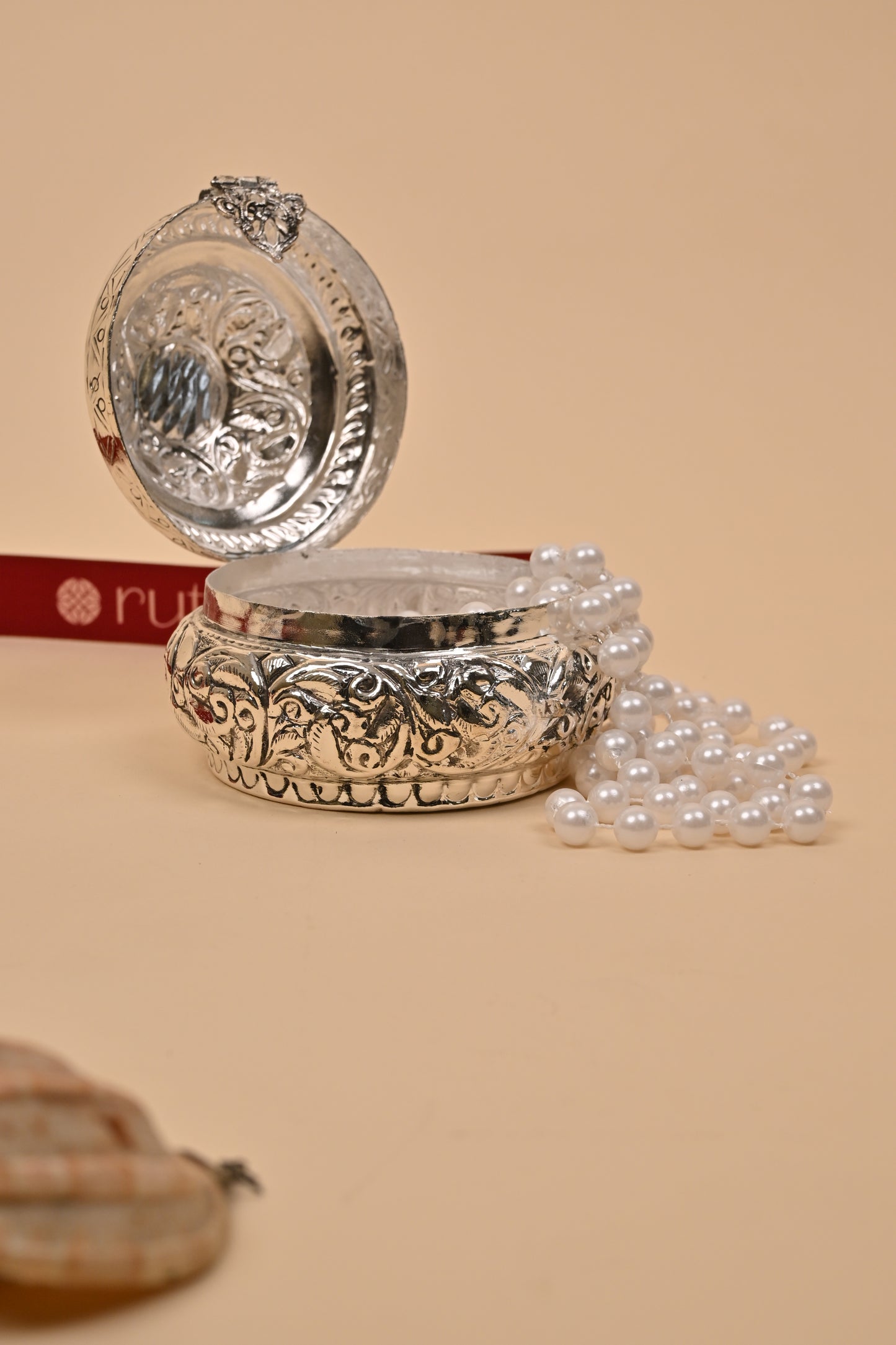German Silver Peacock Container – Elegant Festive & Gifting Box