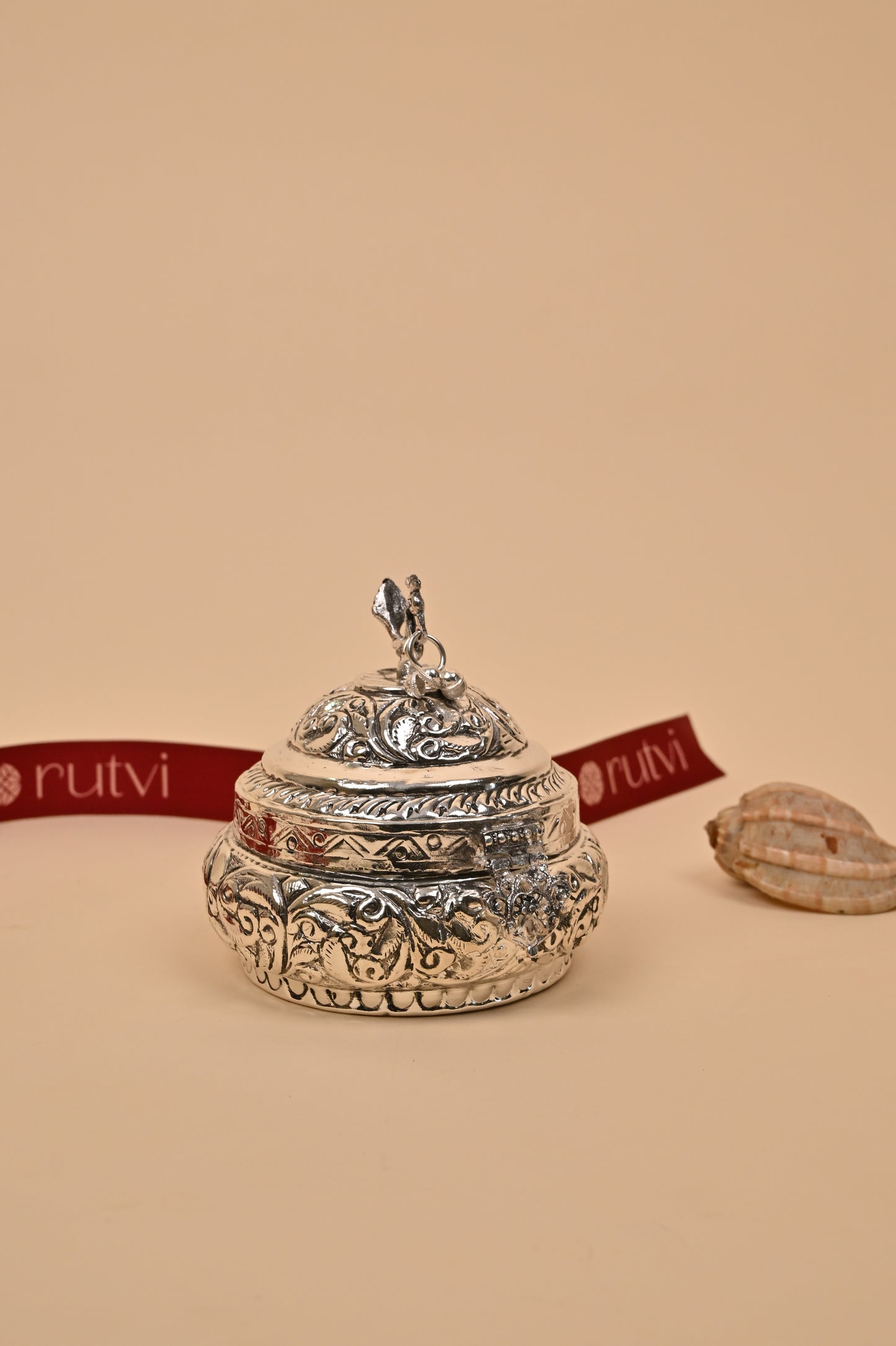 German Silver Peacock Container – Elegant Festive & Gifting Box