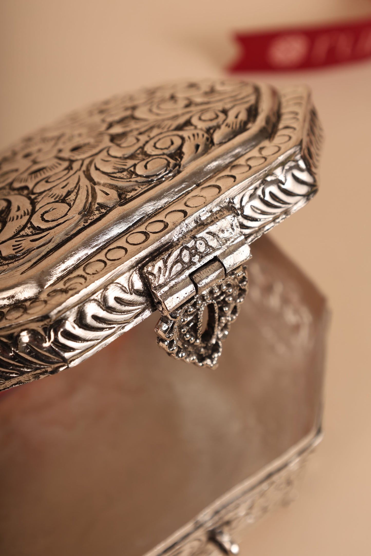 German Silver Decorative Storage Box – Handcrafted Multipurpose Silver Box for Home & Gifting