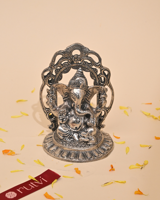Handcrafted German Silver Lord Ganesha – A Symbol of Prosperity & Blessings
