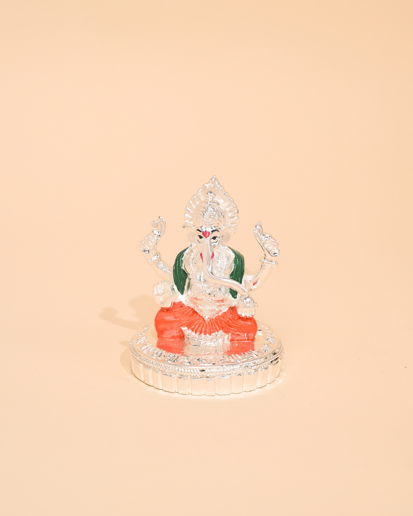 Ganesh Idol – Perfect for Puja, Office Desk & Gifting | Auspicious Decorative Murti