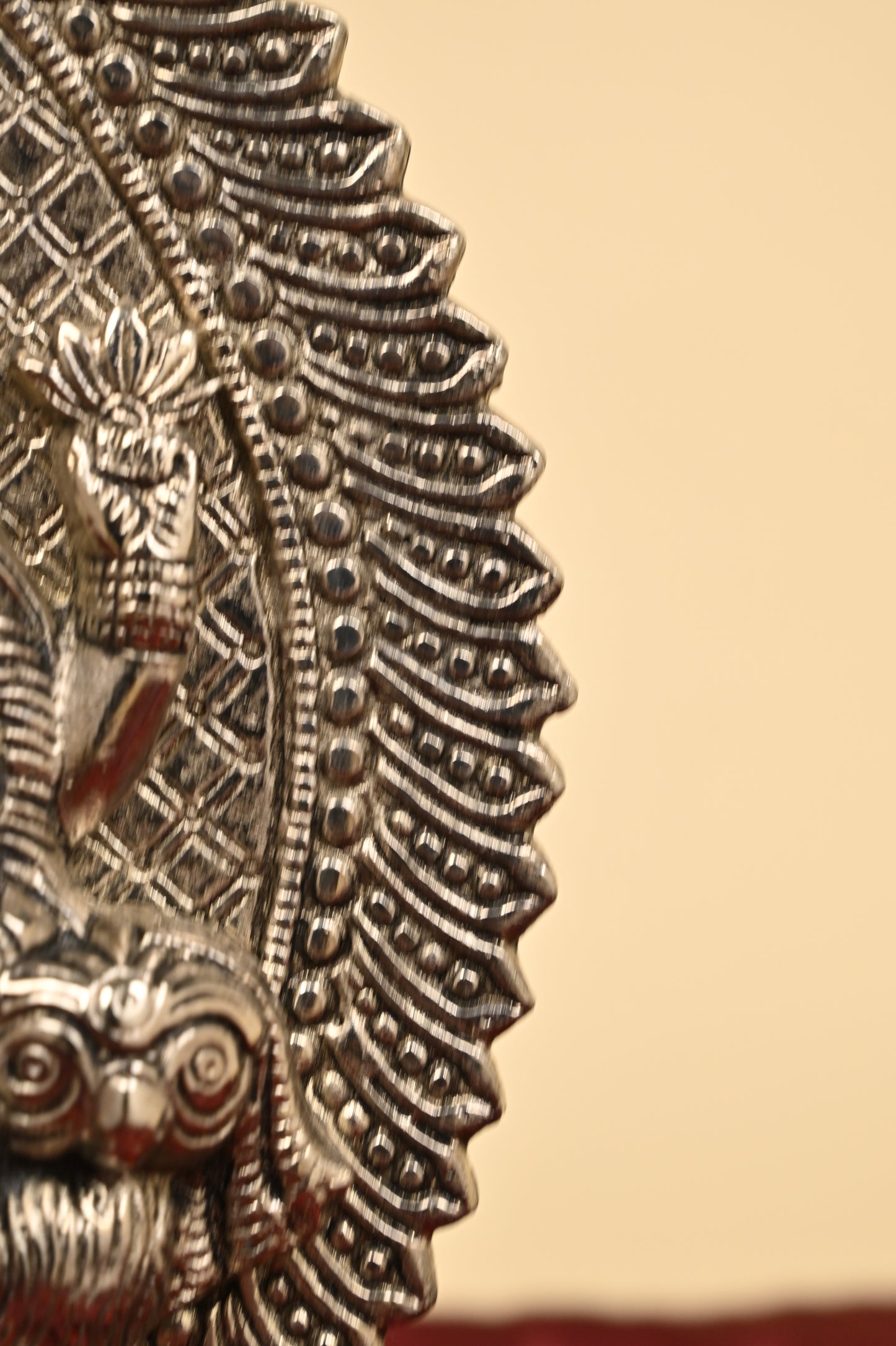 German Silver Laxmi Idol – Goddess Lakshmi Statue for Wealth, Prosperity & Pooja Decor