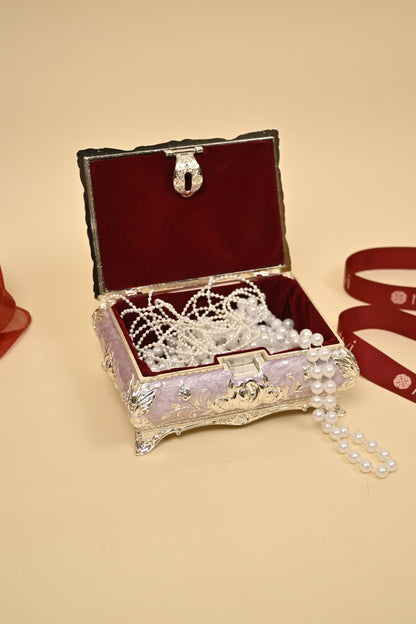 German Silver Vintage Storage Box – Elegant Keepsake & Jewellery Organizer