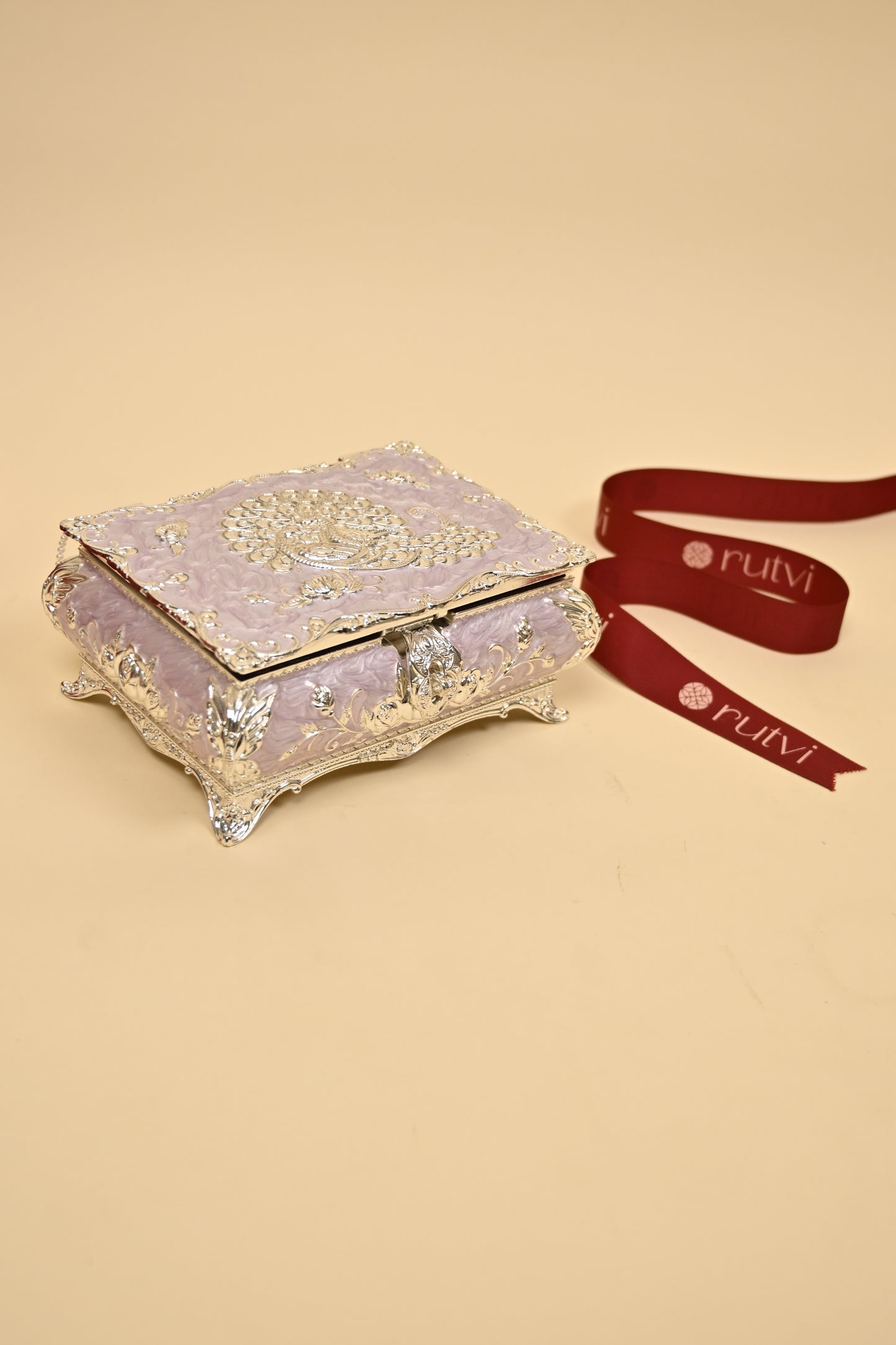 German Silver Vintage Storage Box – Elegant Keepsake & Jewellery Organizer