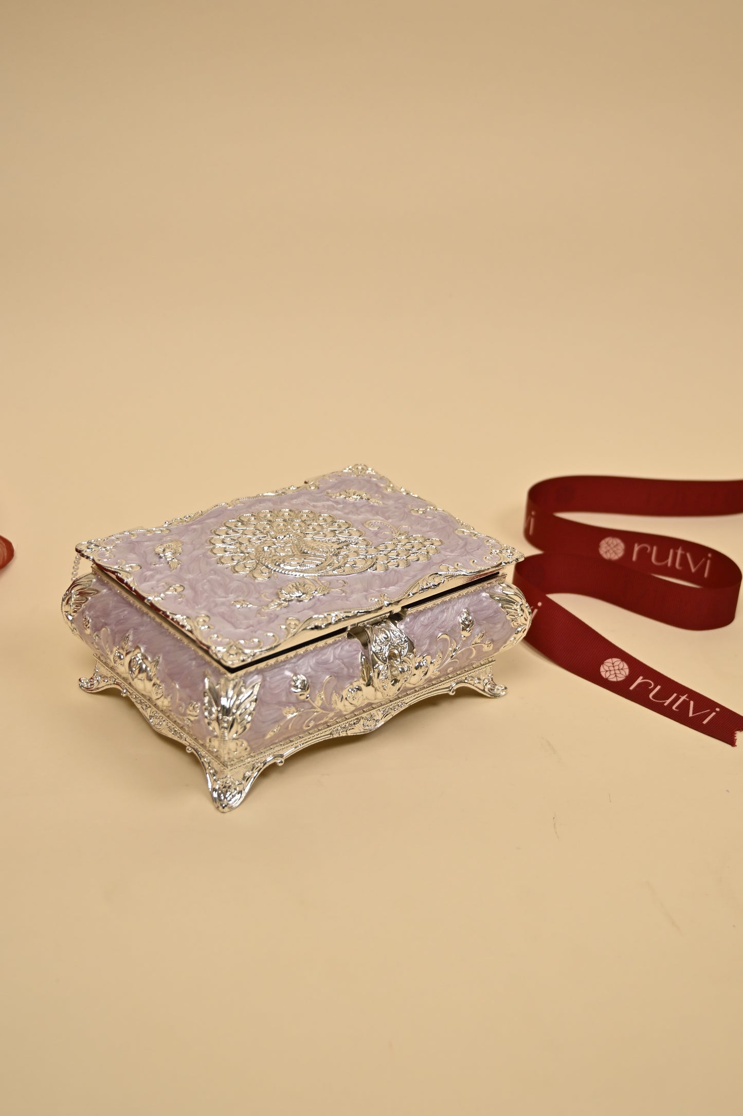 German Silver Vintage Storage Box – Elegant Keepsake & Jewellery Organizer