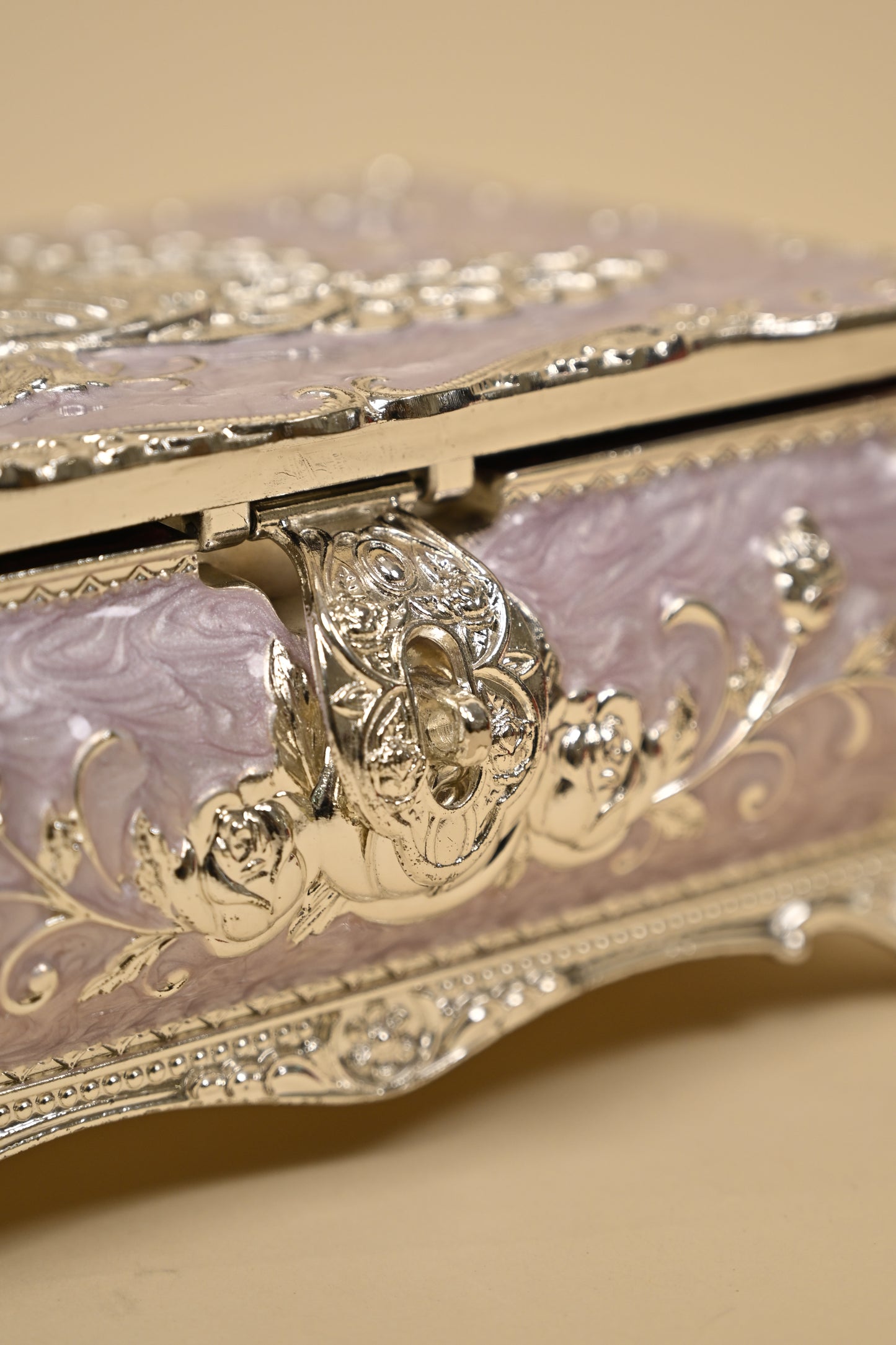 German Silver Vintage Storage Box – Elegant Keepsake & Jewellery Organizer