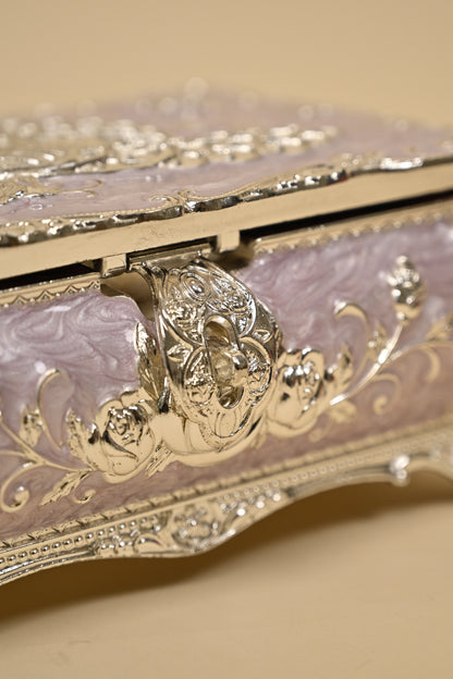 German Silver Vintage Storage Box – Elegant Keepsake & Jewellery Organizer