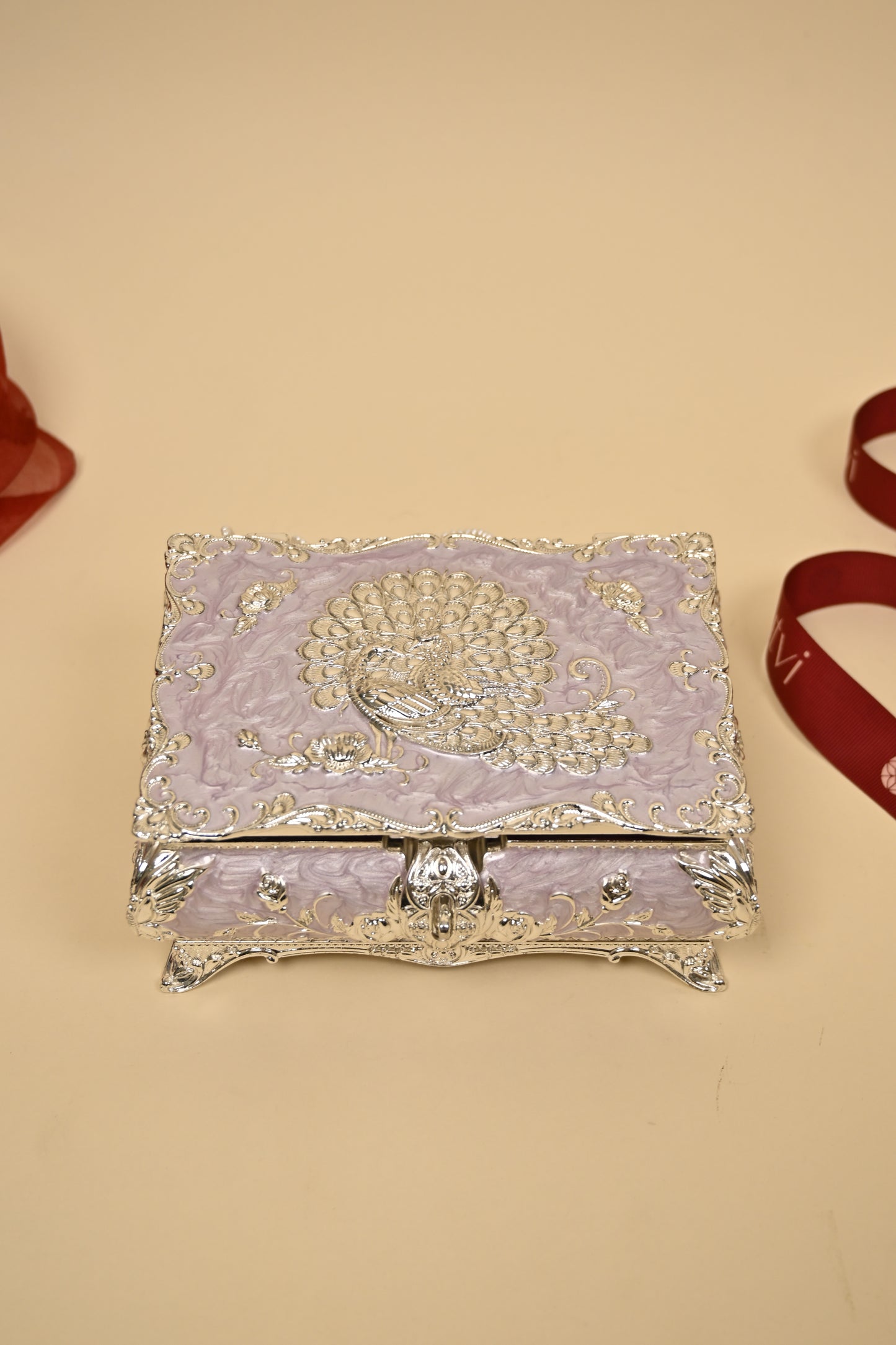 German Silver Vintage Storage Box – Elegant Keepsake & Jewellery Organizer