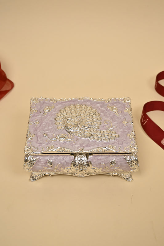 German Silver Vintage Storage Box – Elegant Keepsake & Jewellery Organizer