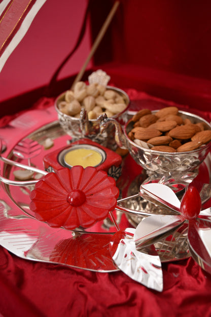 Peacock Dry Fruit Bowls Gift Set