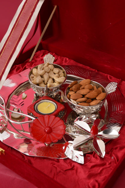 Peacock Dry Fruit Bowls Gift Set