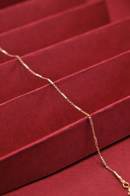 Diamond Cut Silver Chain