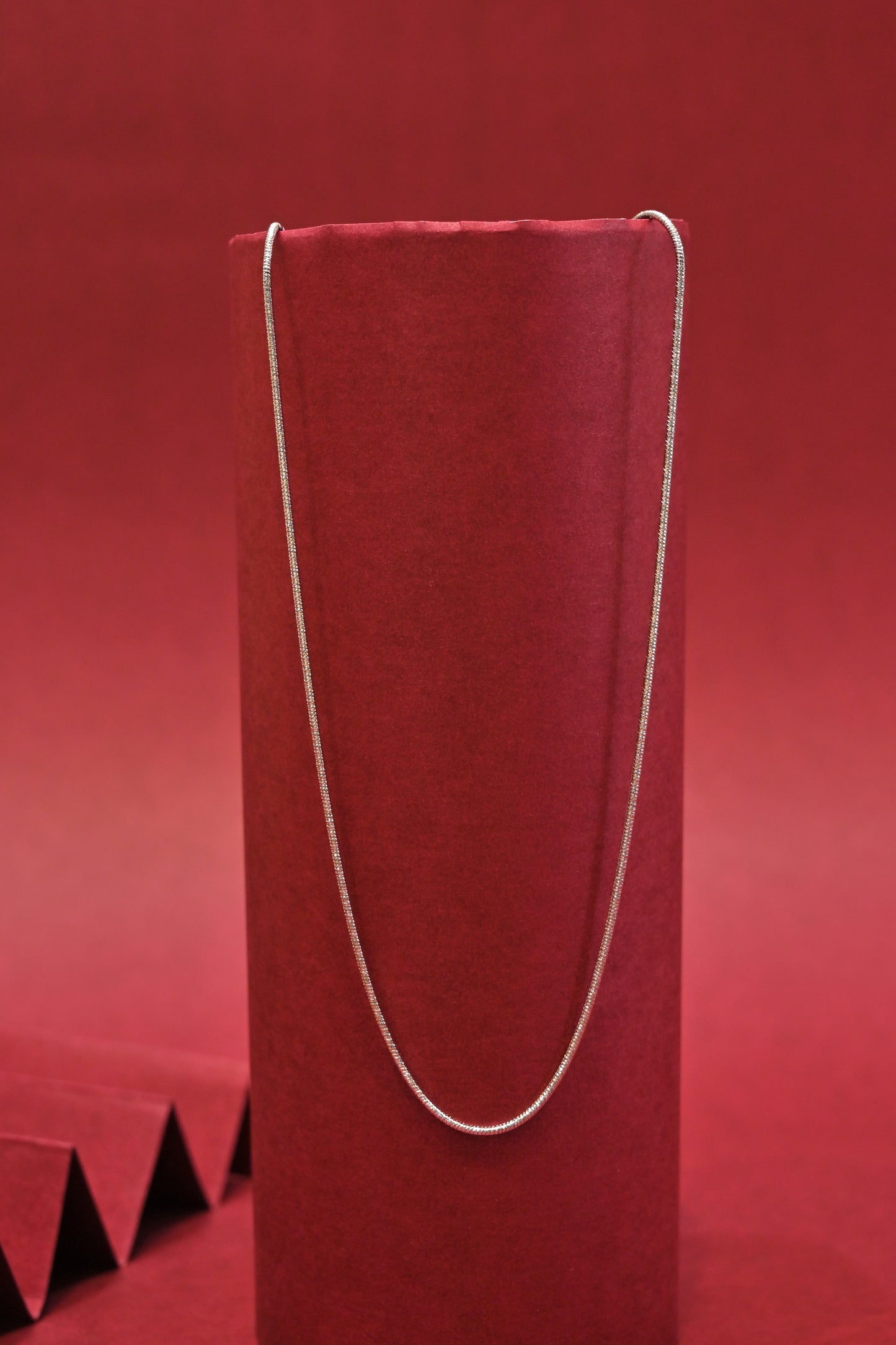 classic silver snake chain