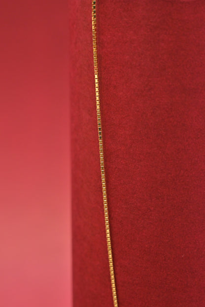 Gold Finish Silver Box Chain