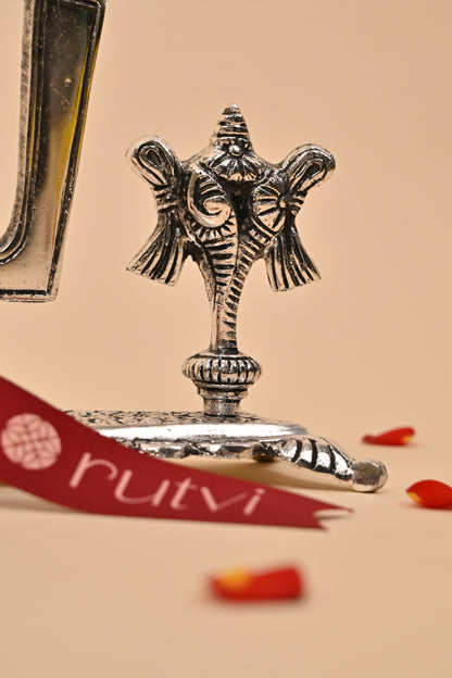 German Silver Vishnu Showpiece – Auspicious Festive & Decorative Décor
