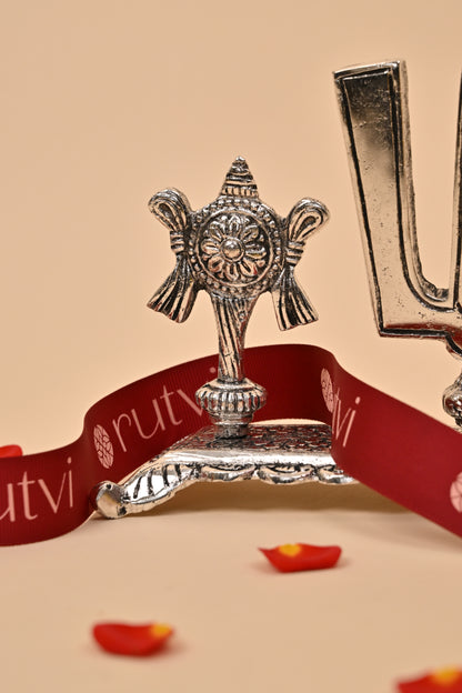 German Silver Vishnu Showpiece – Auspicious Festive & Decorative Décor