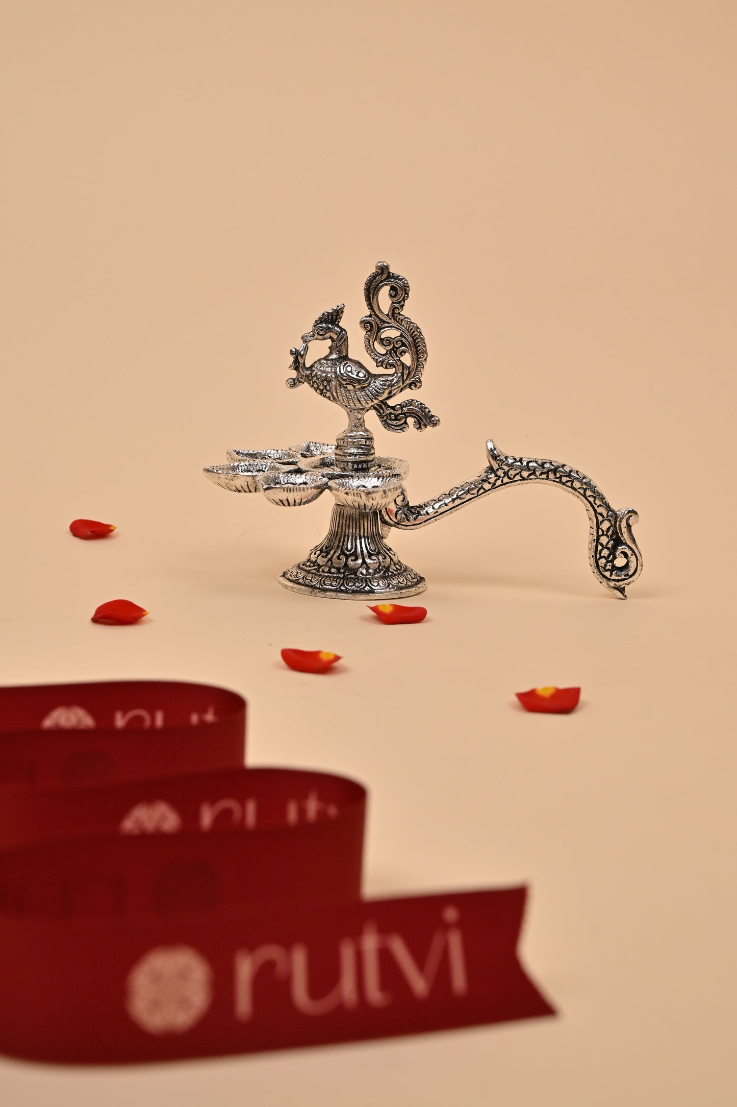 German Silver Diya – Traditional Festive & Pooja Essential