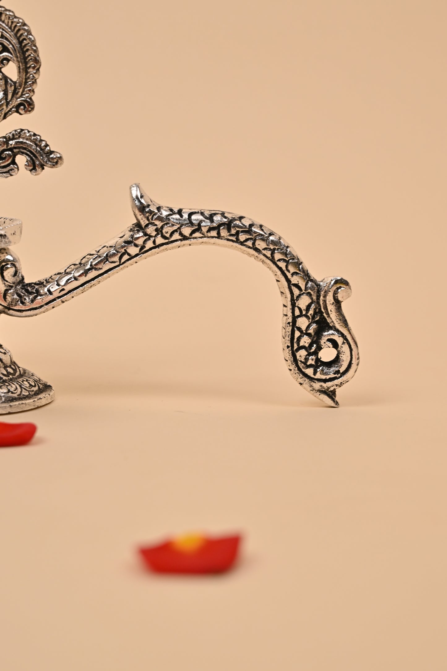 German Silver Diya – Traditional Festive & Pooja Essential