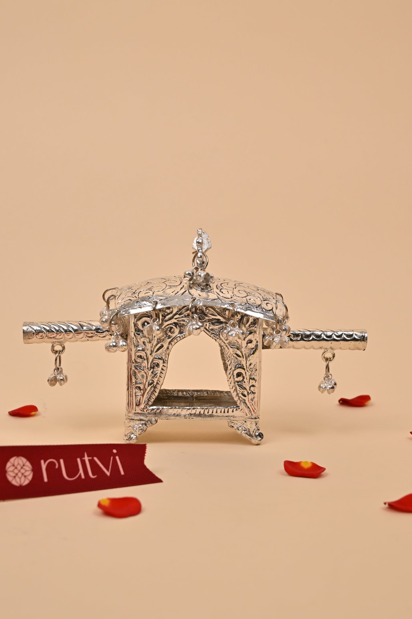 German Silver Doli Showpiece – Traditional Festive & Gifting Décor