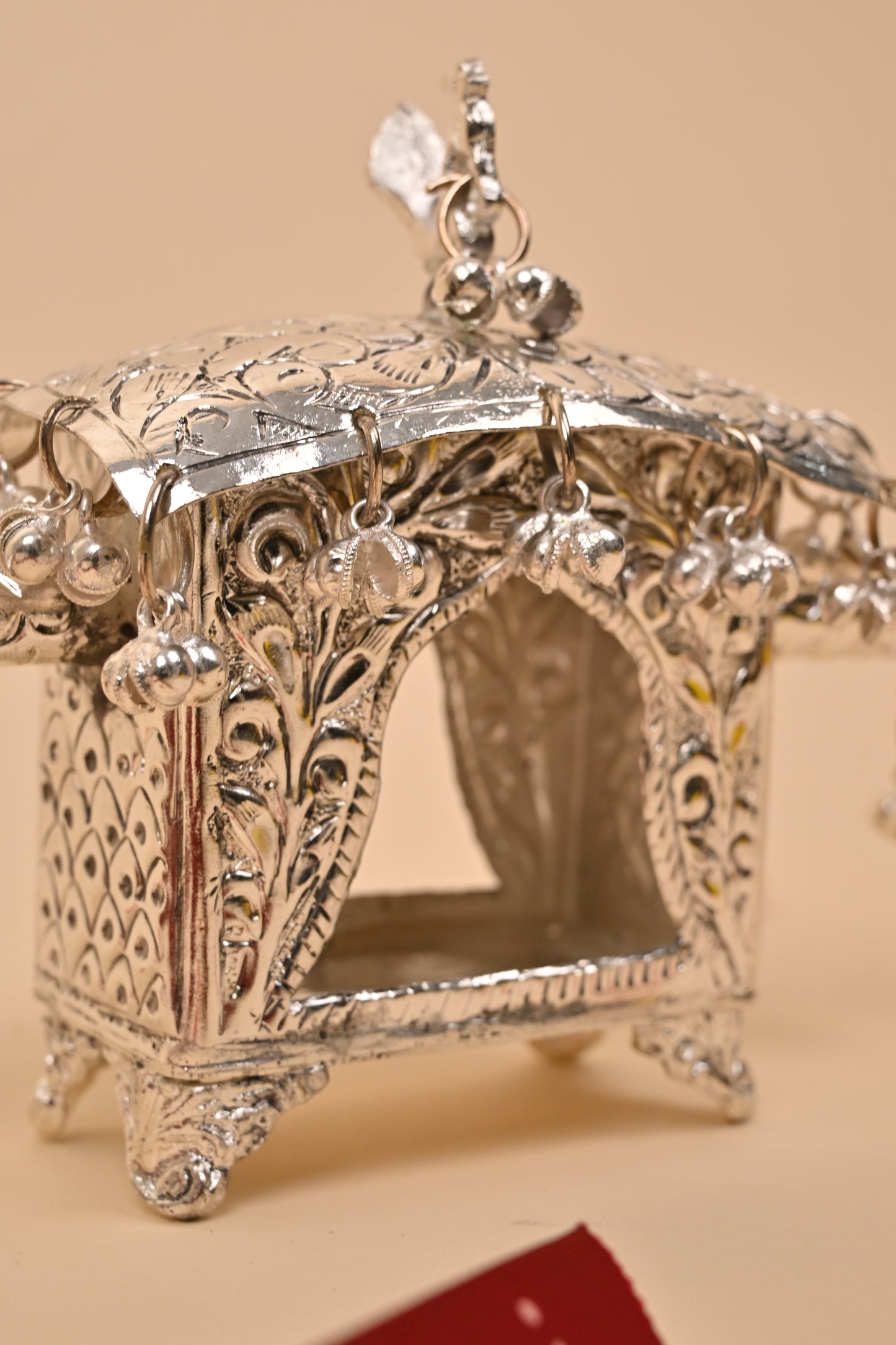 German Silver Doli Showpiece – Traditional Festive & Gifting Décor