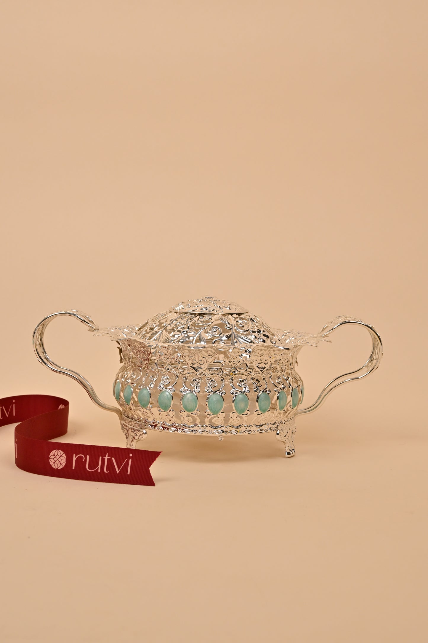 German Silver Serving Basket – Elegant Festive & Functional Décor