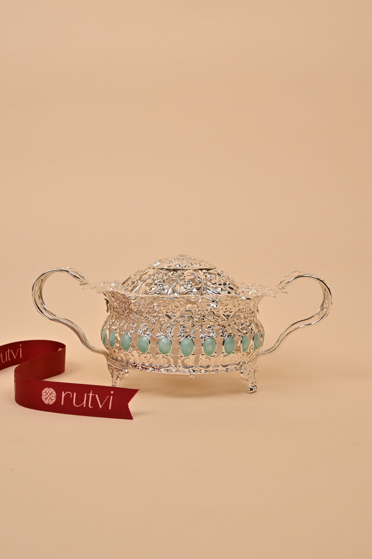 German Silver Serving Basket – Elegant Festive & Functional Décor