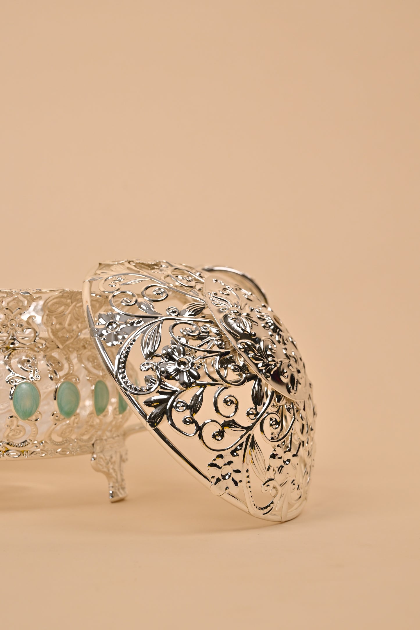 German Silver Serving Basket – Elegant Festive & Functional Décor