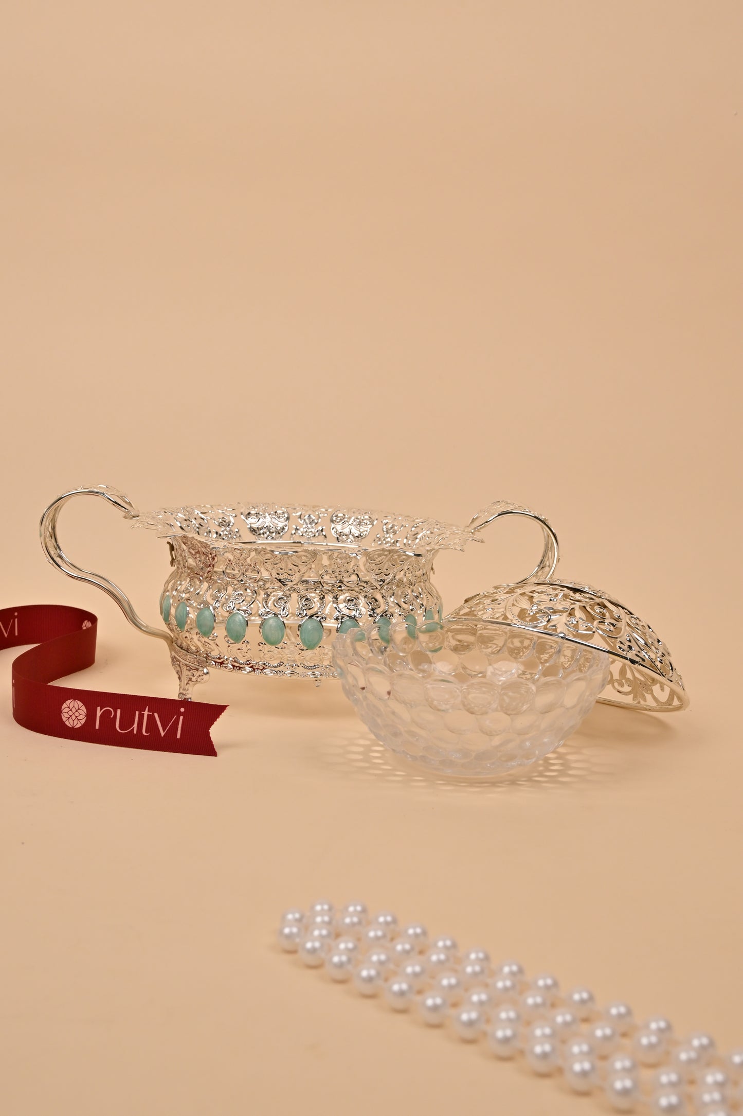 German Silver Serving Basket – Elegant Festive & Functional Décor