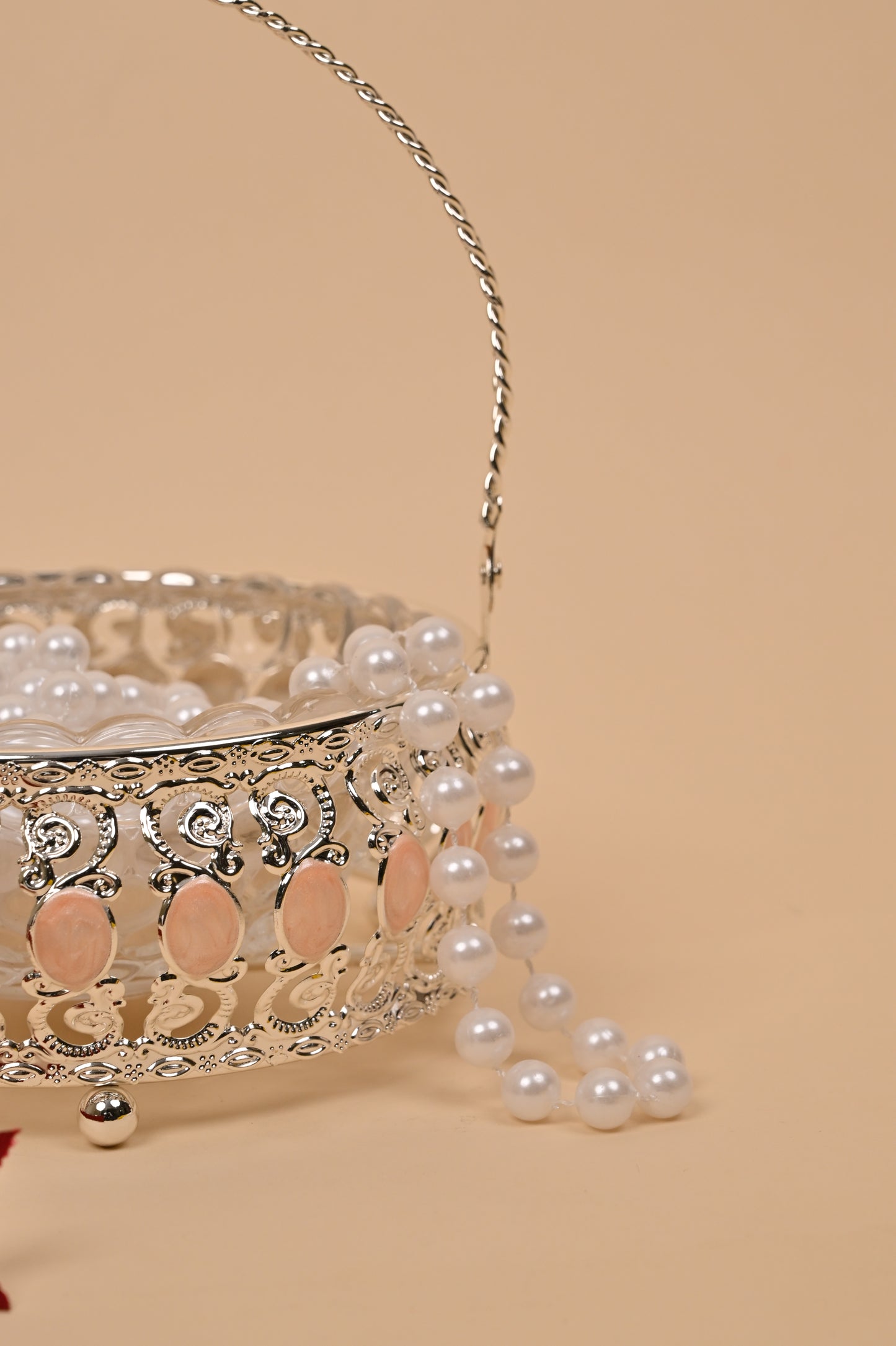 German Silver Basket – Handcrafted Storage & Festive Gifting