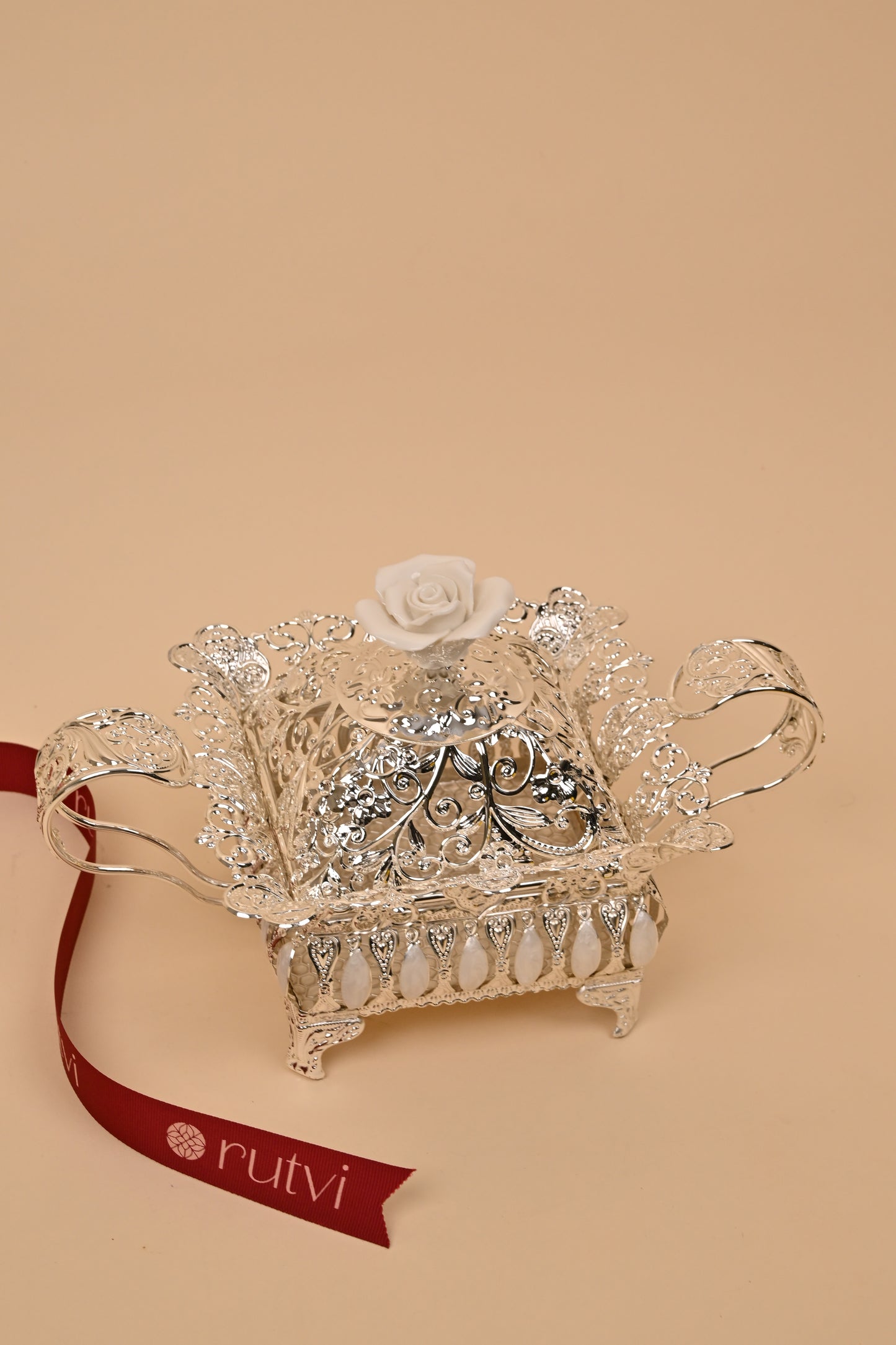 German Silver Serving Dish – Elegant Festive & Functional Décor