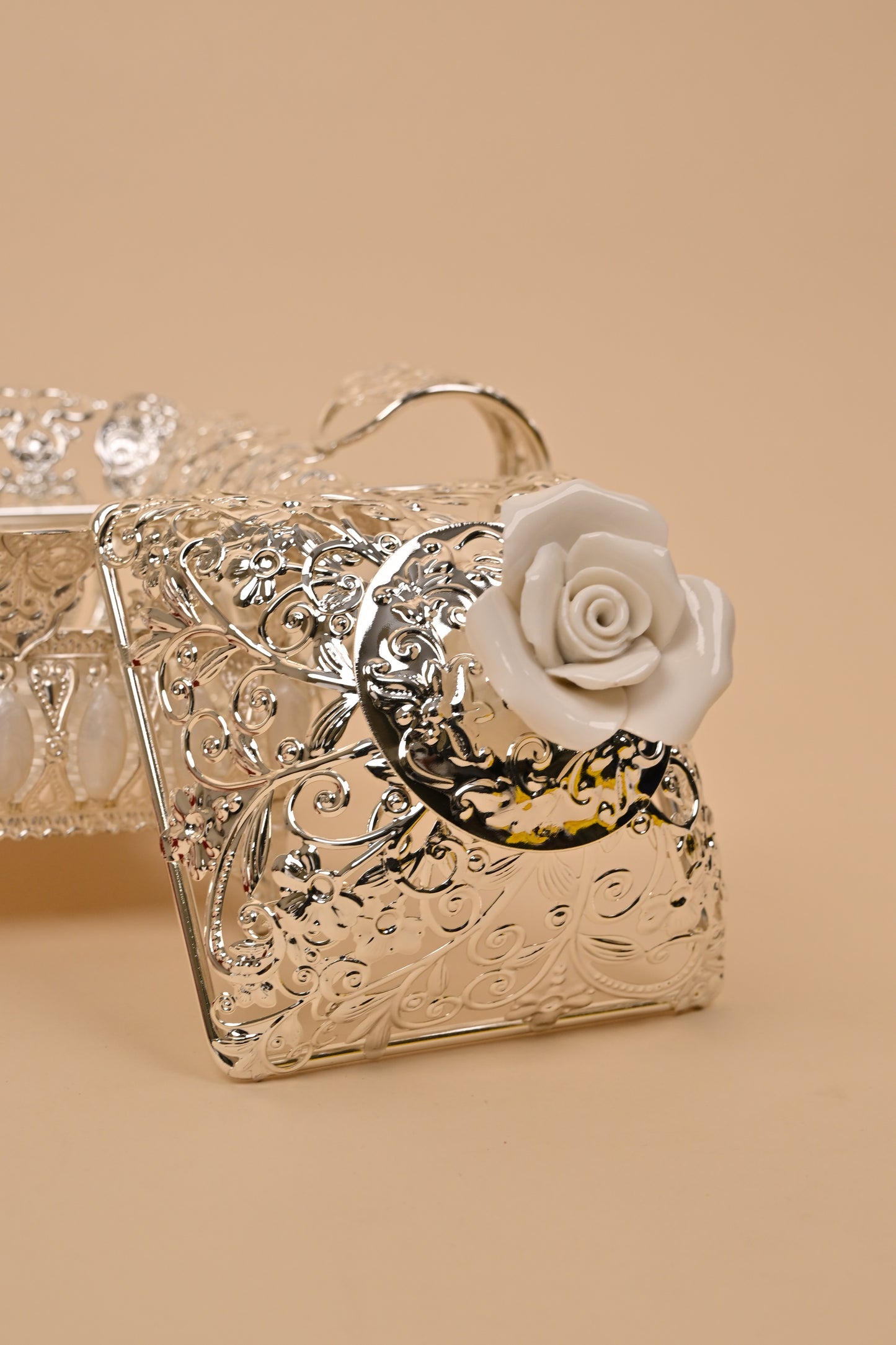 German Silver Serving Dish – Elegant Festive & Functional Décor