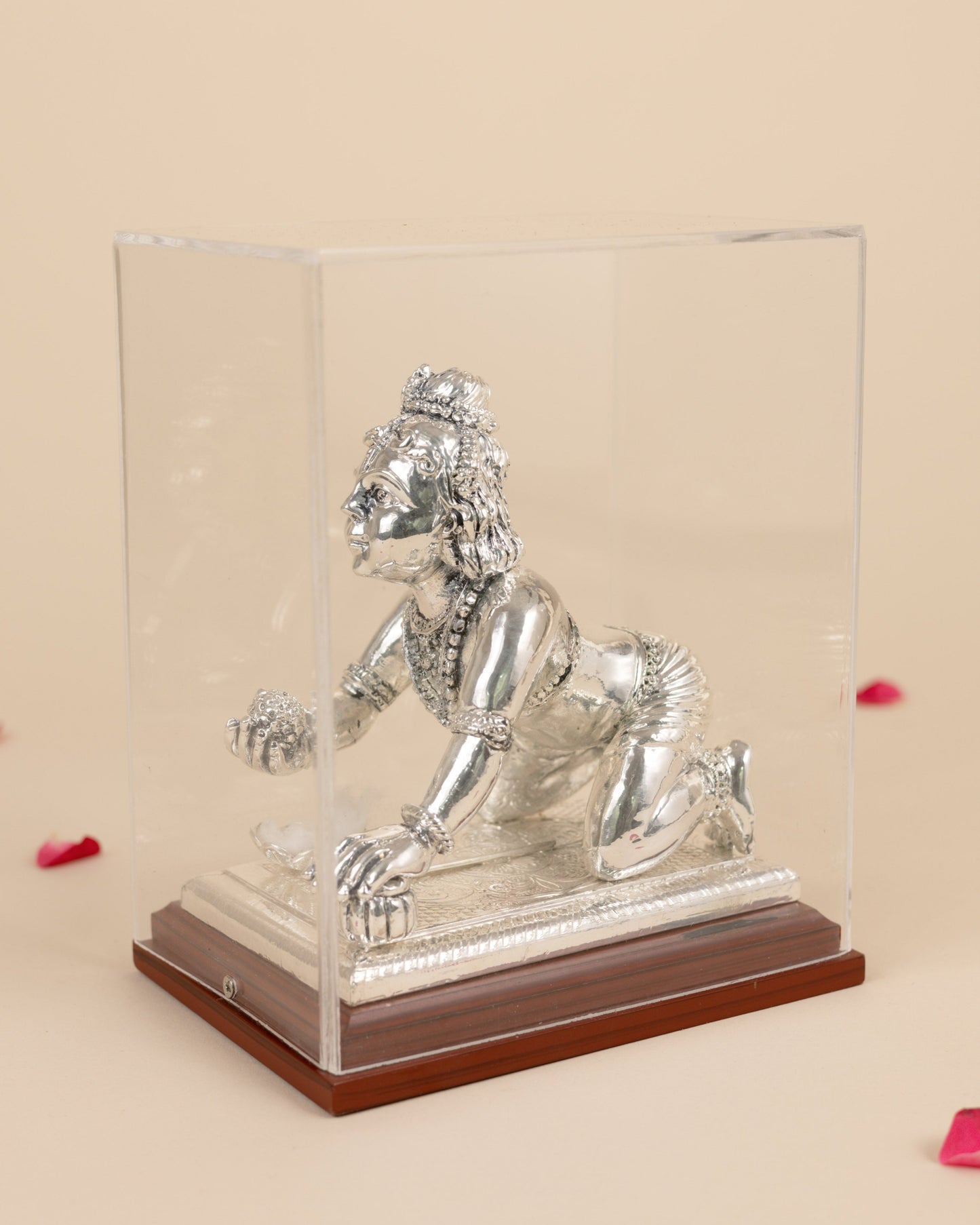 Pure Silver Laddoo Gopal Idol